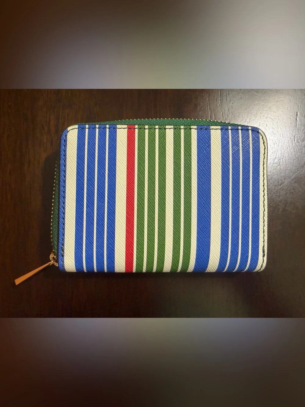 New! Tory Burch Emerson Zip Around Wallet
